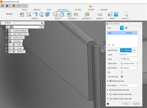 autodesk fusion sheet metal|autocad sheet metal design.